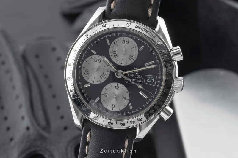 Omega Speedmaster chronograph steel automatic men's watch 3513.50.00 LP: 6100EUR [2503639]