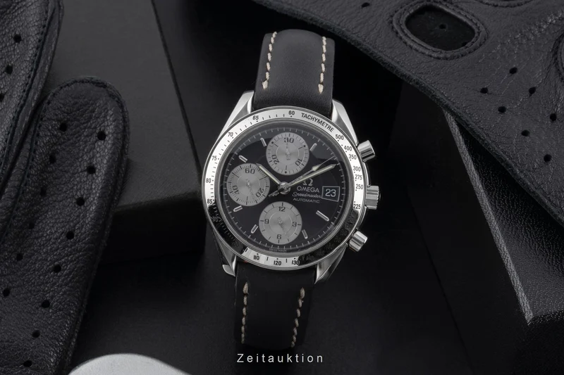 Omega Speedmaster chronograph steel automatic men's watch 3513.50.00 LP: 6100EUR [2503639]