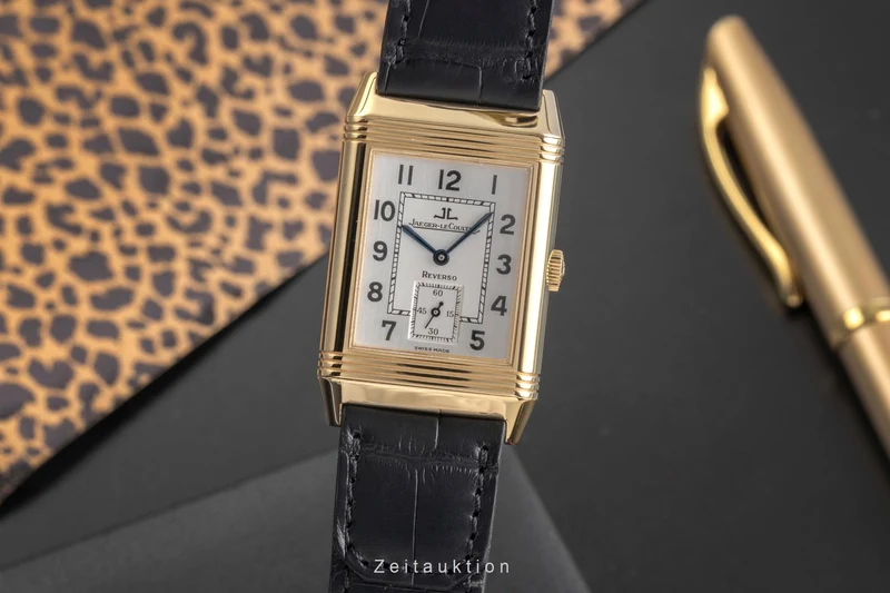 Jaeger LeCoultre Reverso 18 ct gold manual winding men's watch QA270102 270.1.62 [2502906]