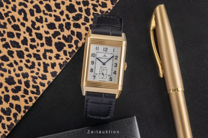 Jaeger LeCoultre Reverso 18 ct gold manual winding men's watch QA270102 270.1.62 [2502906]