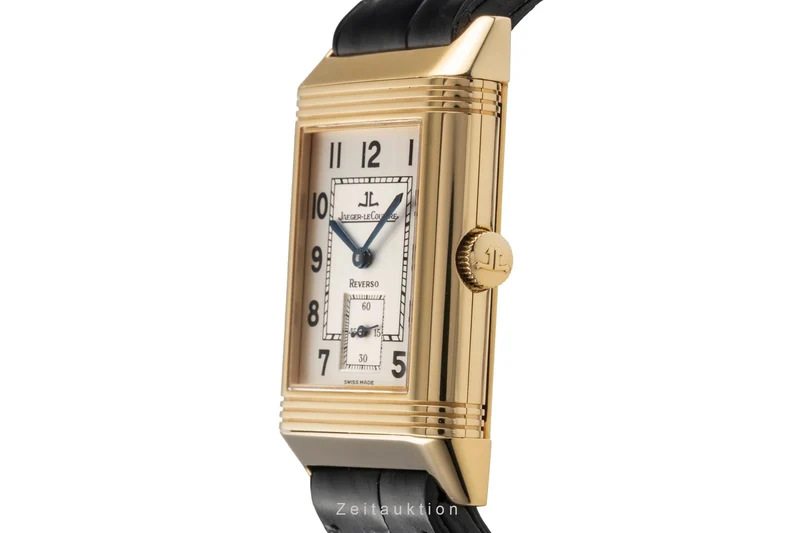 Jaeger LeCoultre Reverso 18 ct gold manual winding men's watch QA270102 270.1.62 [2502906]