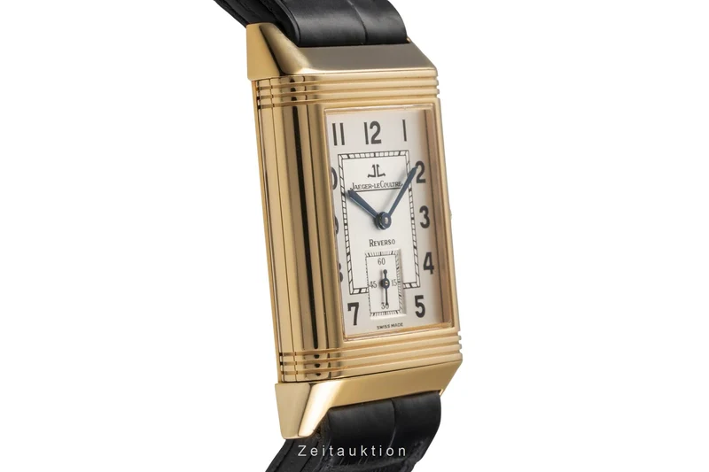 Jaeger LeCoultre Reverso 18 ct gold manual winding men's watch QA270102 270.1.62 [2502906]