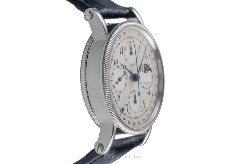 Chronoswiss Lunar chronograph steel automatic men's watch CH7523L [2504199]