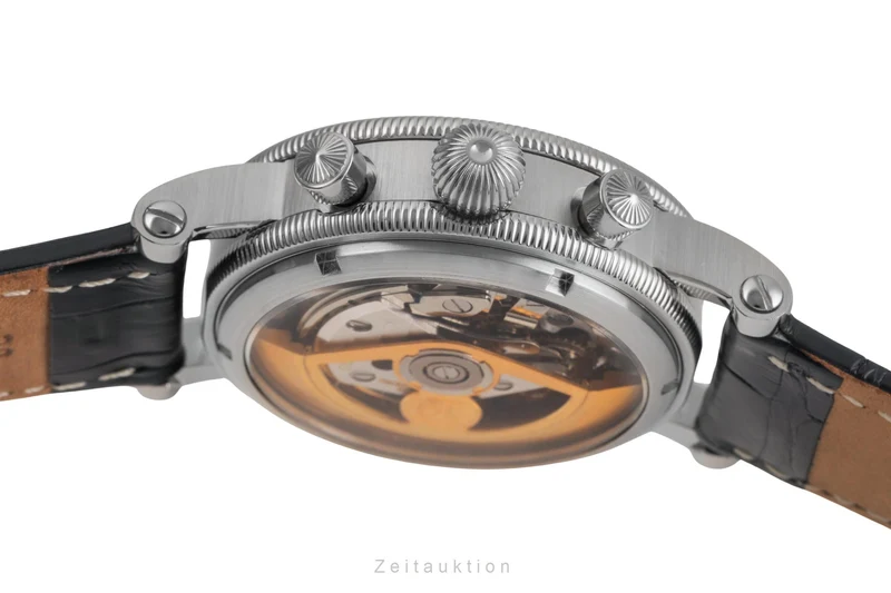 Chronoswiss Lunar chronograph steel automatic men's watch CH7523L [2504199]