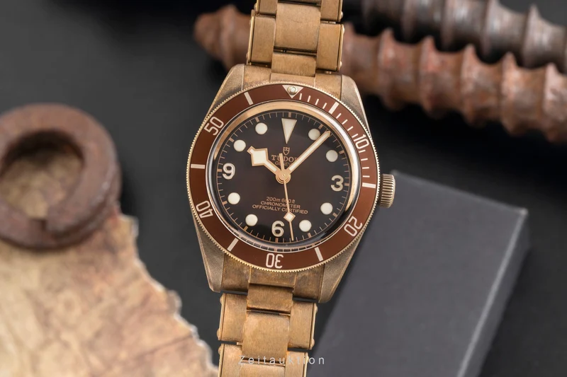 Tudor Black Bay bronze automatic men's watch 79012M [2504304]