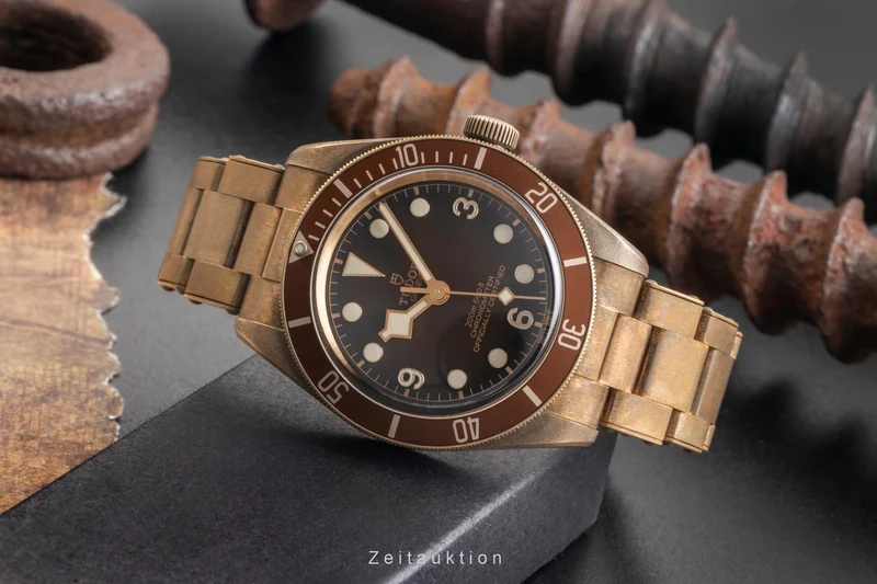 Tudor Black Bay bronze automatic men's watch 79012M [2504304]