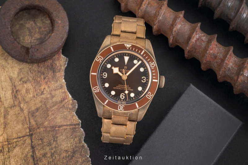 Tudor Black Bay bronze automatic men's watch 79012M [2504304]