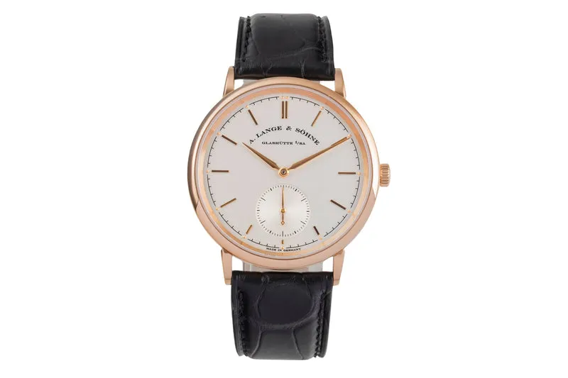 A. Lange & Söhne Saxonia 18 ct red gold automatic men's watch 380.032 [2504221]