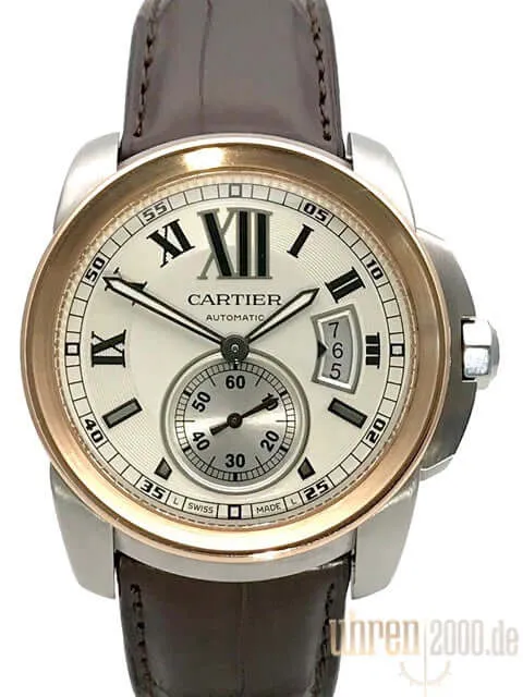 Cartier Calibre de Cartier Edelstahl - Rotgold W7100039 aus 2012