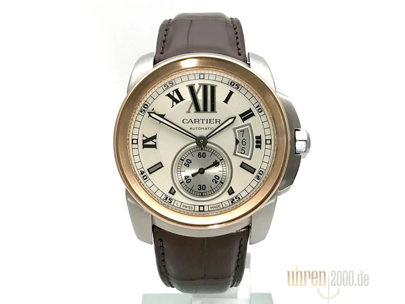 Cartier Calibre de Cartier Edelstahl - Rotgold W7100039 aus 2012