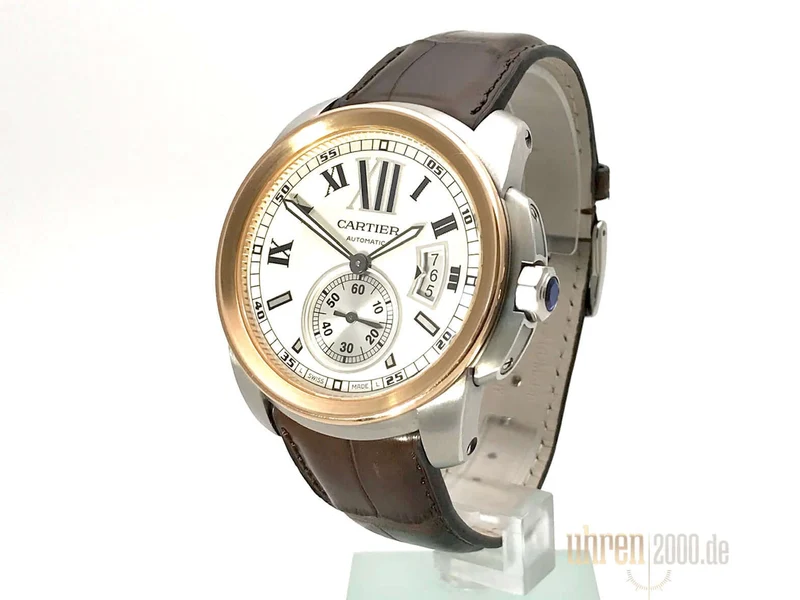 Cartier Calibre de Cartier Edelstahl - Rotgold W7100039 aus 2012
