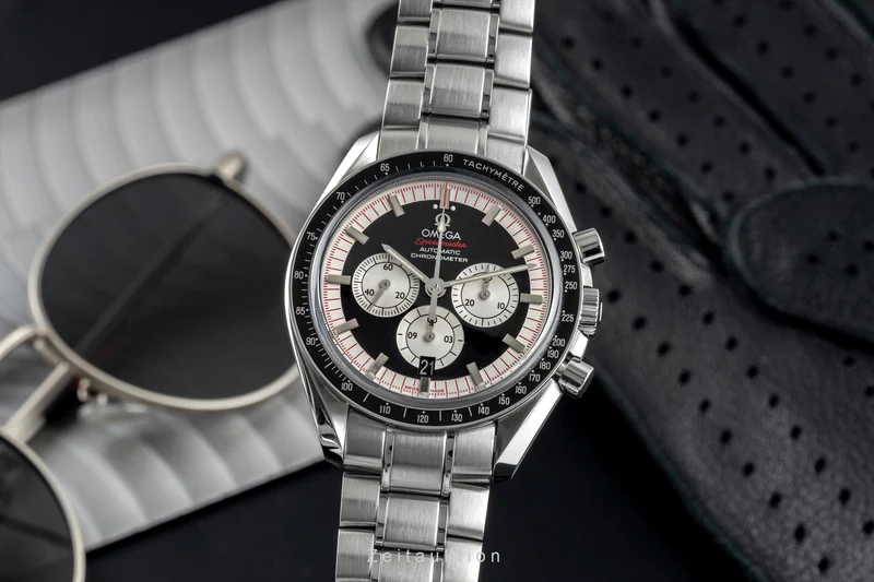 Omega Speedmaster chronograph steel automatic men's watch 3507.51.00 [2503977]