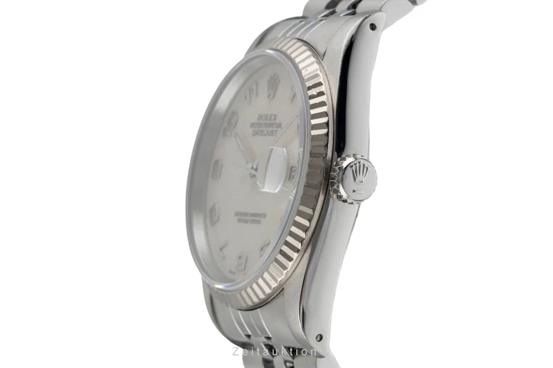 Rolex Datejust steel / white gold automatic men's watch 16234 [2503428]
