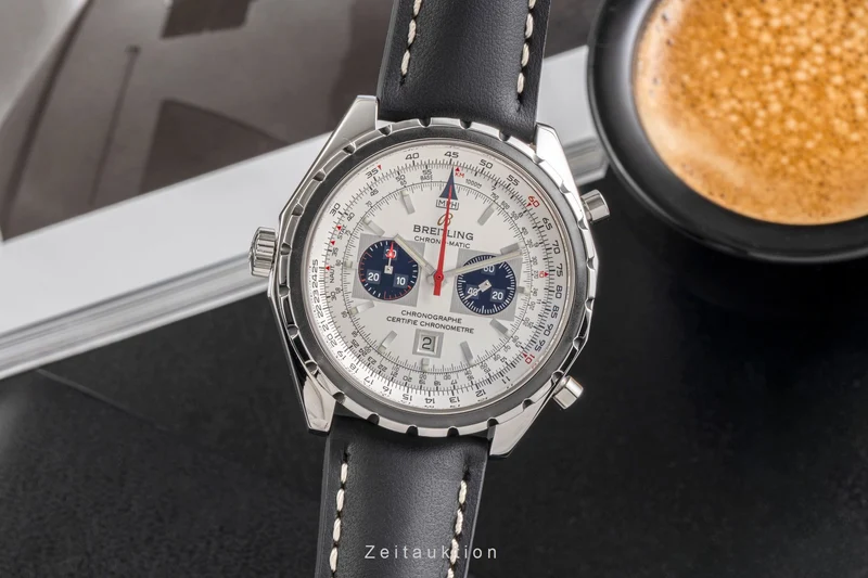 Breitling Chrono-Matic chronograph steel automatic men's watch A41360 [2501866]
