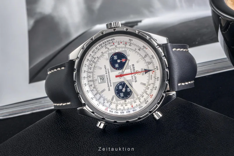 Breitling Chrono-Matic chronograph steel automatic men's watch A41360 [2501866]