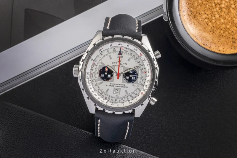 Breitling Chrono-Matic chronograph steel automatic men's watch A41360 [2501866]