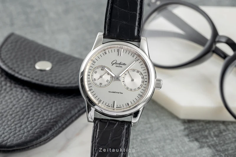 Glashütte Senator steel automatic men's watch 1-39-58-02-02-04 [2504029]