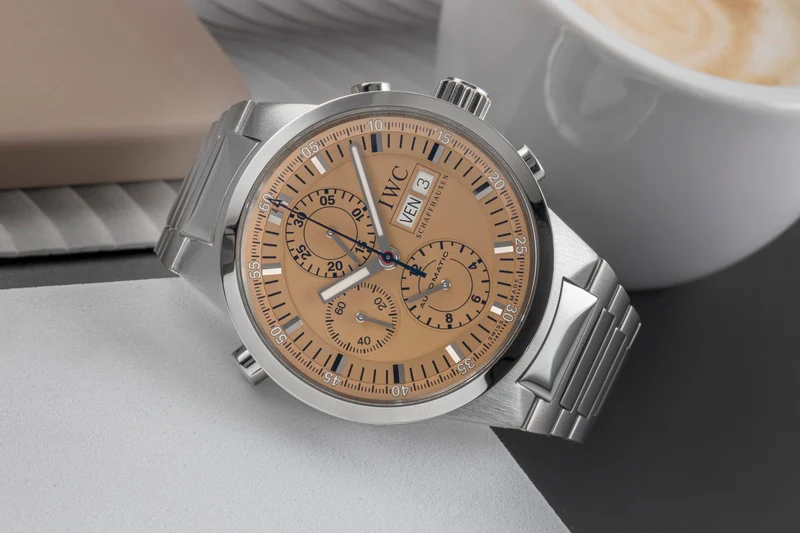 IWC GST chronograph steel automatic men's watch IW371513 [2504007]