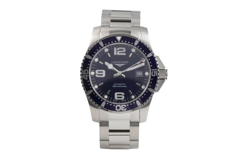 Longines Hydro Conquest steel automatic men's watch L3.742.4.96.6 [2503577]