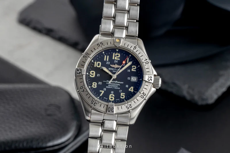 Breitling Superocean steel automatic men's watch A17045 [2504383]