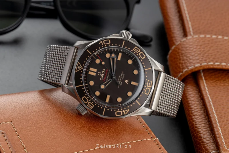 Omega Seamaster titanium automatic men's watch 210.90.42.20.01.001 LP: 10900EUR [2504414]
