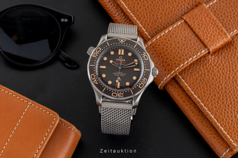 Omega Seamaster titanium automatic men's watch 210.90.42.20.01.001 LP: 10900EUR [2504414]