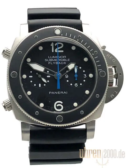 Panerai Luminor Submersible 1950 3 Days Chrono Flyback Titanio PAM00615 aus 2016