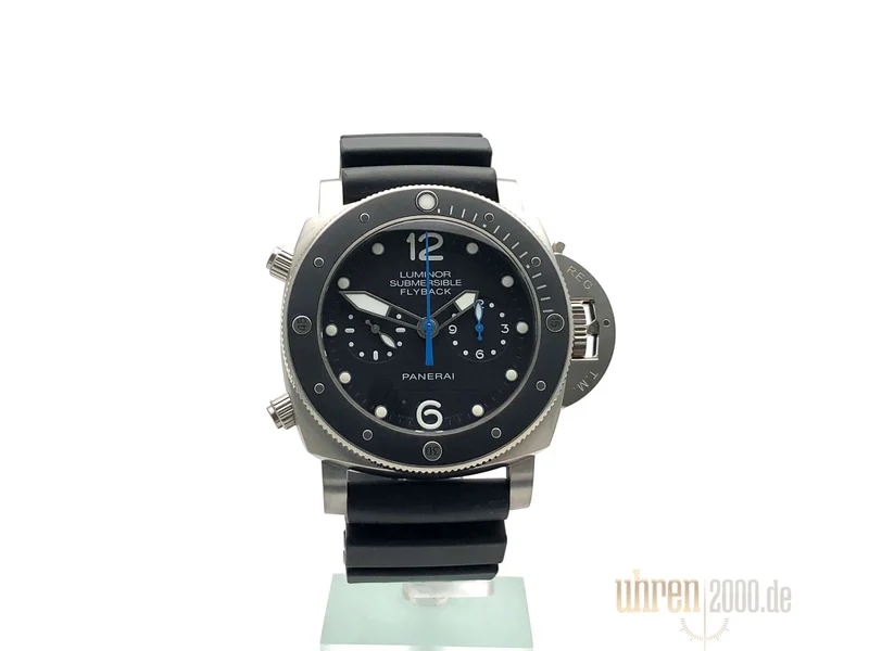Panerai Luminor Submersible 1950 3 Days Chrono Flyback Titanio PAM00615 aus 2016