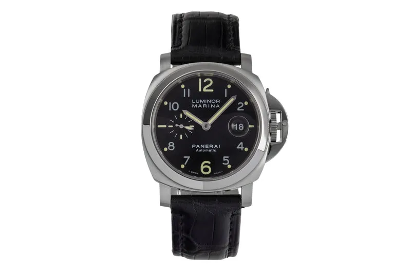 Panerai Luminor Marina steel automatic men's watch PAM00164 LP: 8900EUR [2502807]