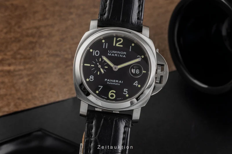 Panerai Luminor Marina steel automatic men's watch PAM00164 LP: 8900EUR [2502807]