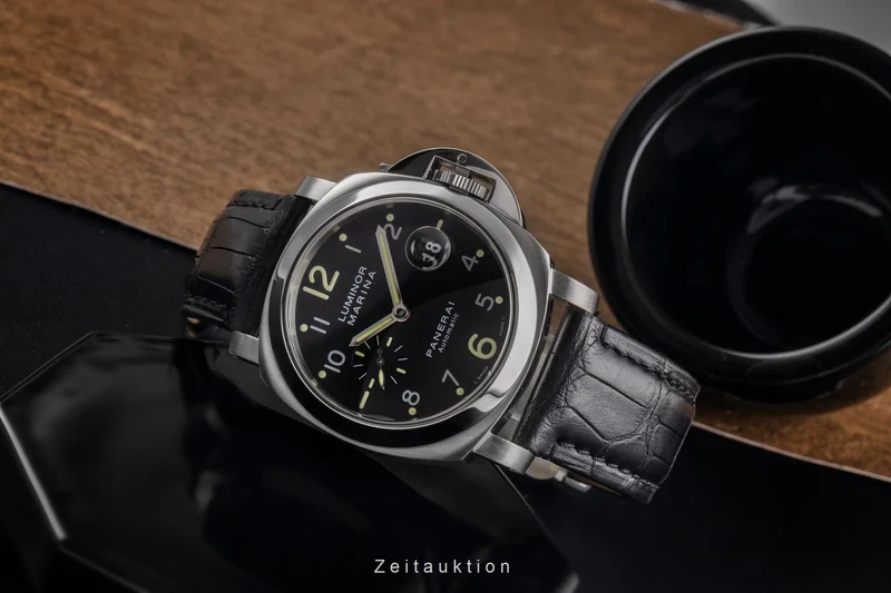 Panerai Luminor Marina steel automatic men's watch PAM00164 LP: 8900EUR [2502807]