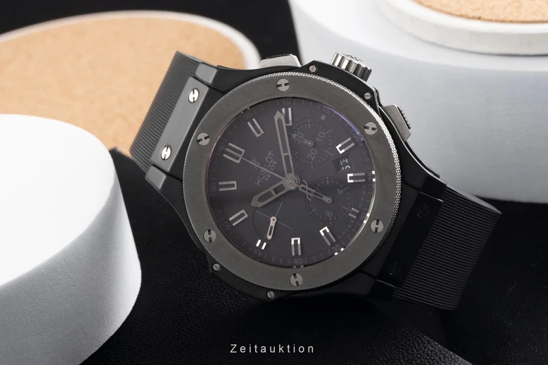 Hublot Big Bang chronograph ceramic / titanium automatic men's watch 301.CK.1140.RX [2503819]