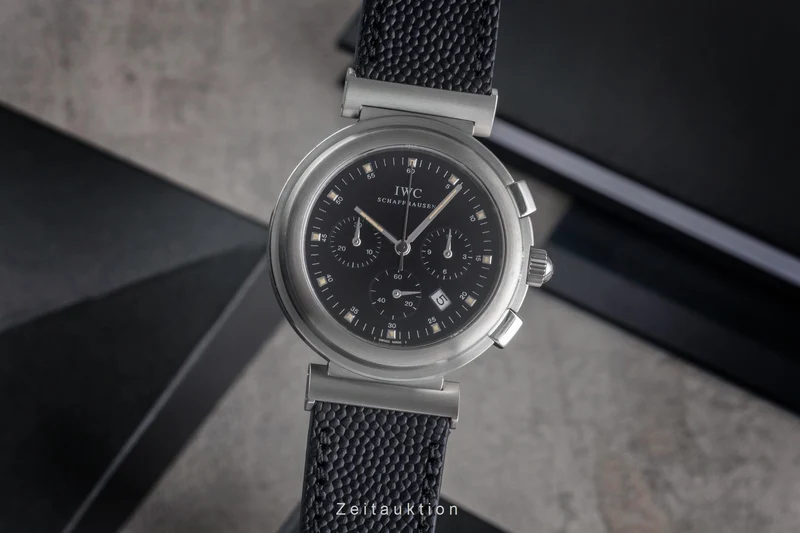 IWC Da Vinci chronograph steel quartz men's watch IW372805 [2503321]
