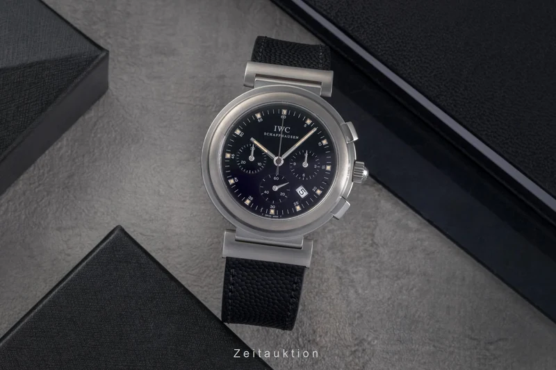 IWC Da Vinci chronograph steel quartz men's watch IW372805 [2503321]