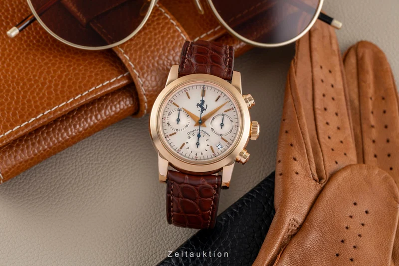 Girard Perregaux Ferrari chronograph 18 ct red gold automatic men's watch 8020 [2503875]