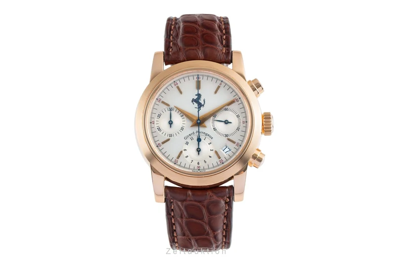 Girard Perregaux Ferrari chronograph 18 ct red gold automatic men's watch 8020 [2503875]
