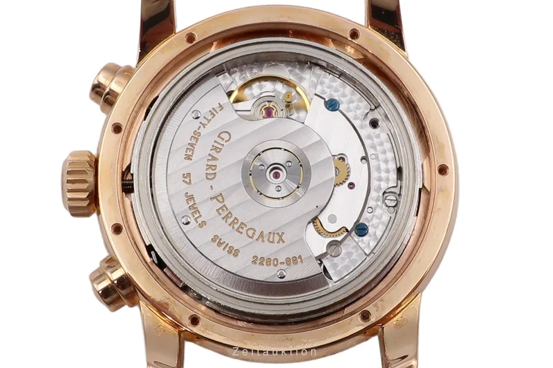 Girard Perregaux Ferrari chronograph 18 ct red gold automatic men's watch 8020 [2503875]