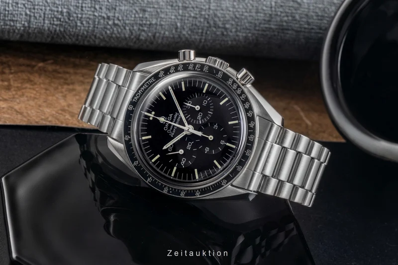 Omega Speedmaster Moonwatch chronograph steel manual winding men's watch 145.022 [2503777]
