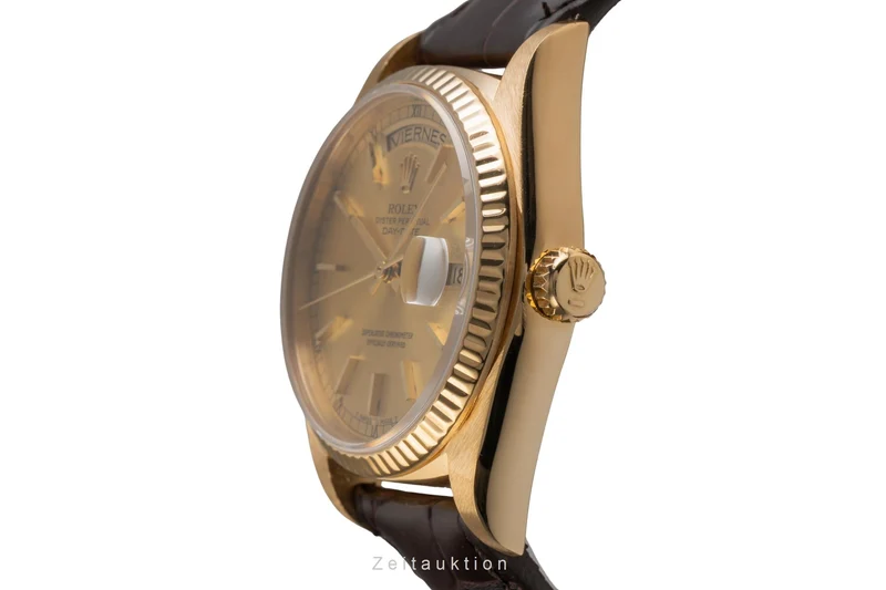 Rolex Day-Date 18 ct gold automatic men's watch 18038 [2503881]