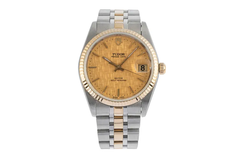 Tudor Prince Date steel / gold automatic men's watch 74033 [2503774]