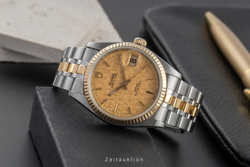 Tudor Prince Date steel / gold automatic men's watch 74033 [2503774]