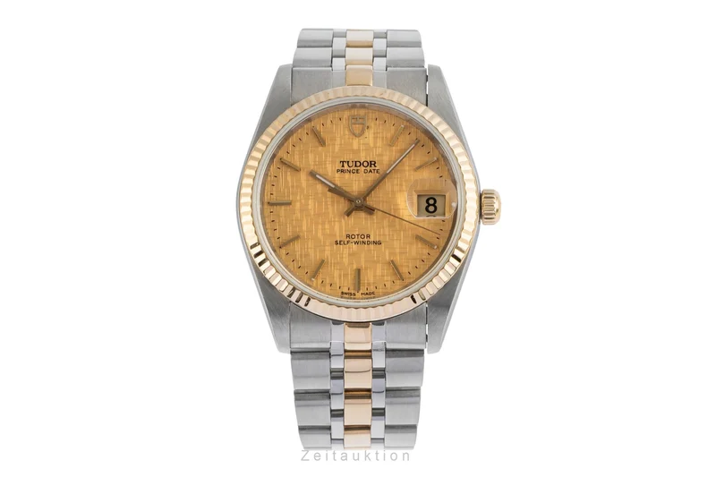 Tudor Prince Date steel / gold automatic men's watch 74033 [2503774]