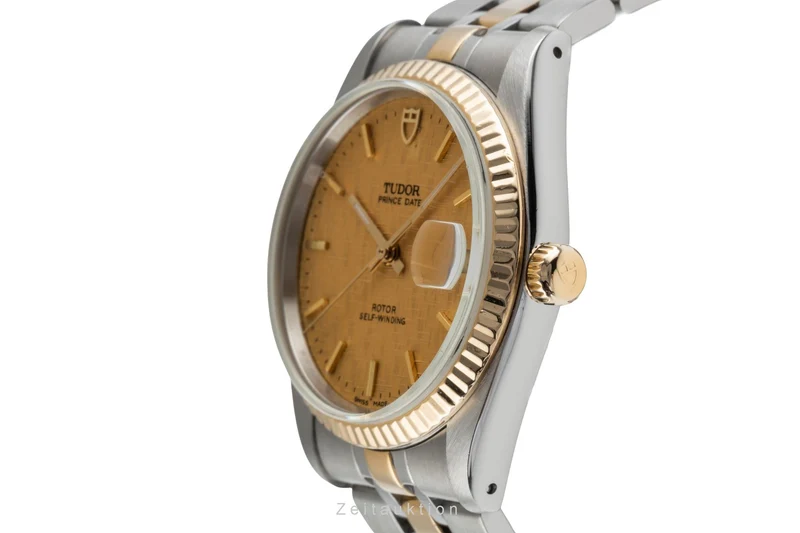 Tudor Prince Date steel / gold automatic men's watch 74033 [2503774]