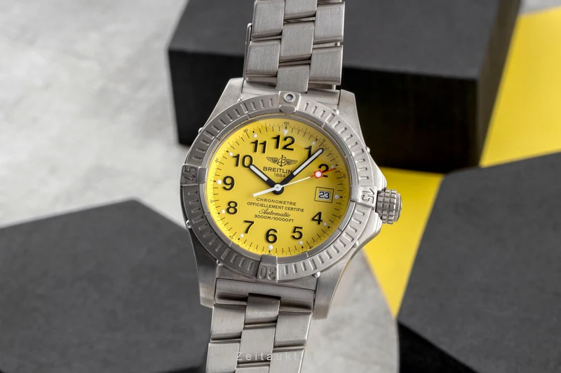 Breitling Avenger Seawolf titanium automatic men's watch E17370 [2503473]