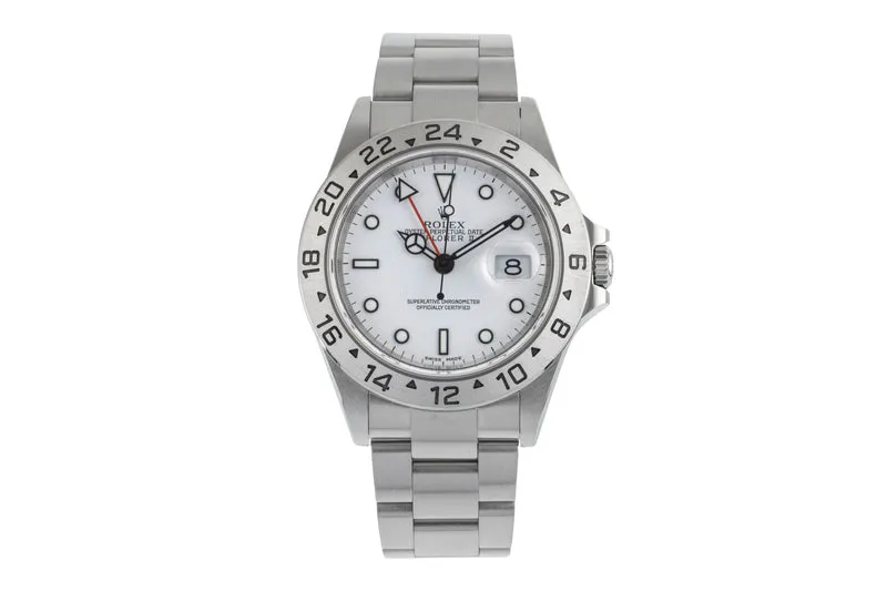 Rolex Explorer II steel automatic men's watch 16570 [2503533]