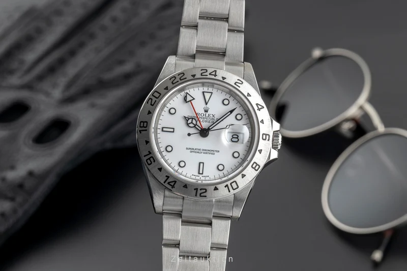 Rolex Explorer II steel automatic men's watch 16570 [2503533]