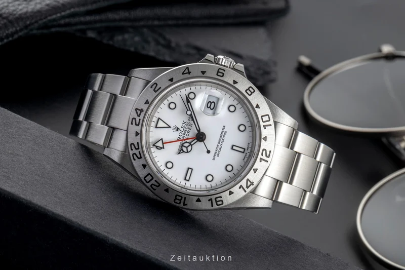 Rolex Explorer II steel automatic men's watch 16570 [2503533]
