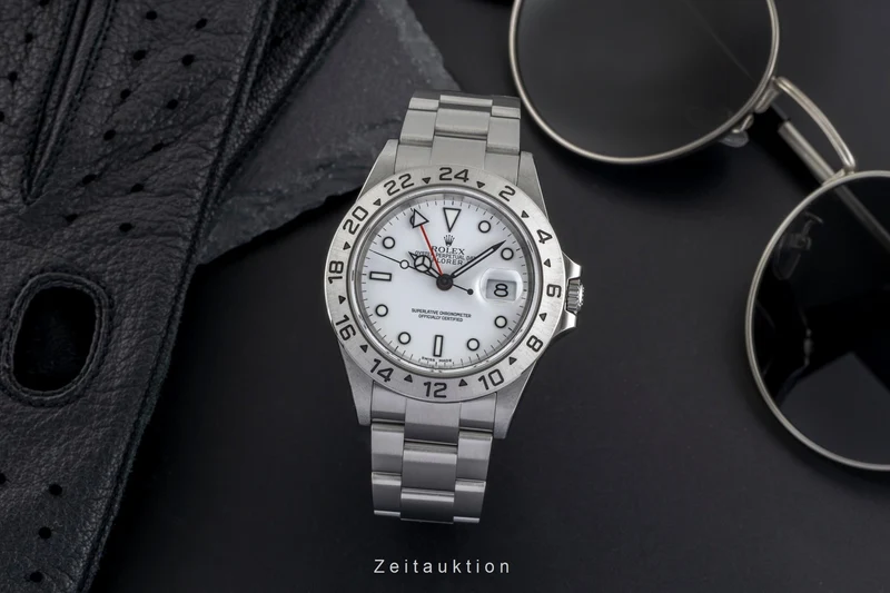 Rolex Explorer II steel automatic men's watch 16570 [2503533]