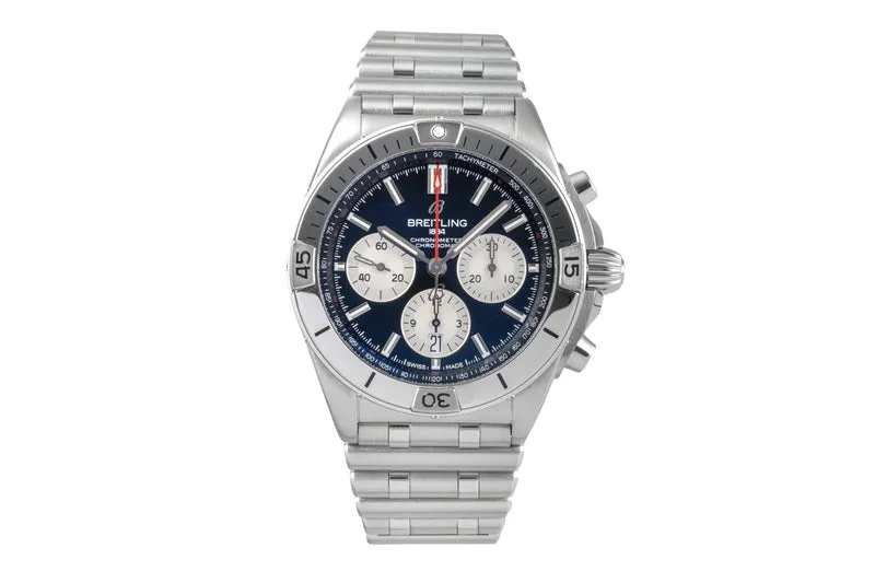 Breitling Chronomat chronograph steel automatic men's watch AB0134101B1A1 [2504629]