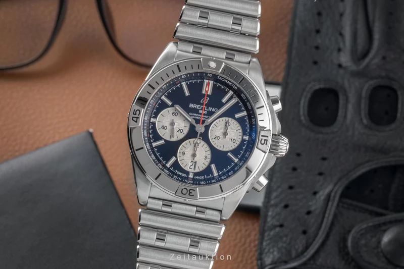 Breitling Chronomat chronograph steel automatic men's watch AB0134101B1A1 [2504629]